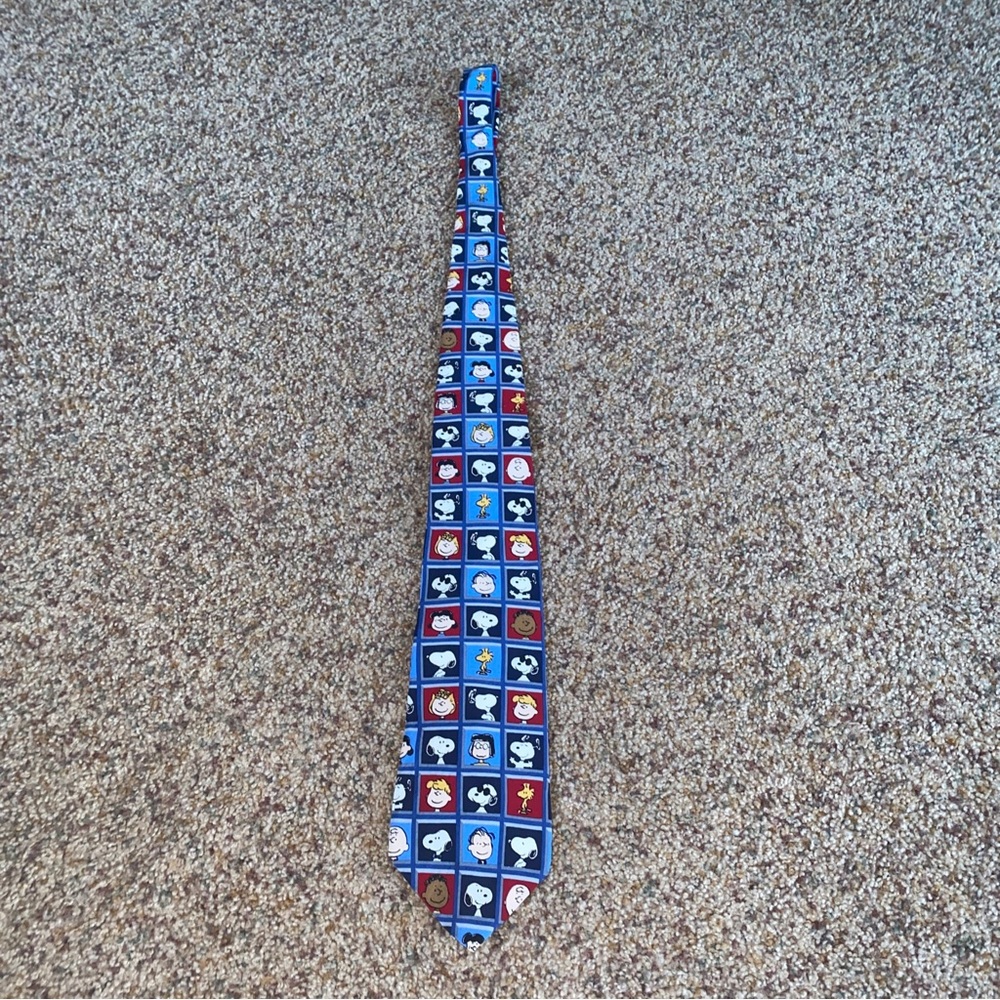 Peanuts "WHAT IS LIFE WITHOUT A TRUE FRIEND" United Feature Tie